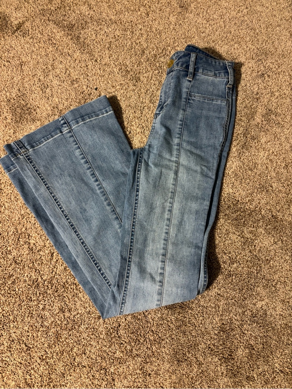 Altar'd State Light Blue Flare Jeans